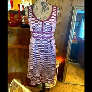 Beautiful vintage silk empire waist A line dress